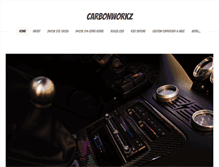 Tablet Screenshot of carbonworkz.com